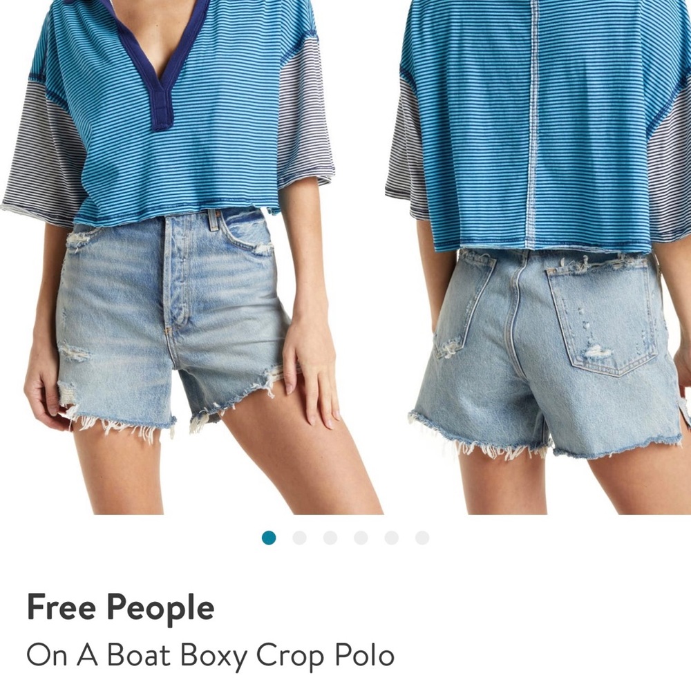 Free People On A Boat Polo